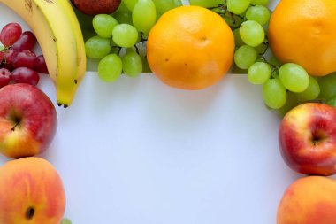 Meyve ve sebze. Sağlıklı gıda konsepti. taze meyve ve sebze.