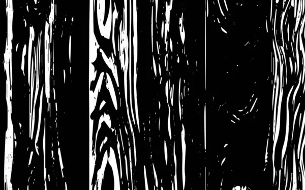 Ahşap Grunge Siyah Doku Şekil Benekler Siluetler Vuruşlar Çizgiler Tek — Stok Vektör