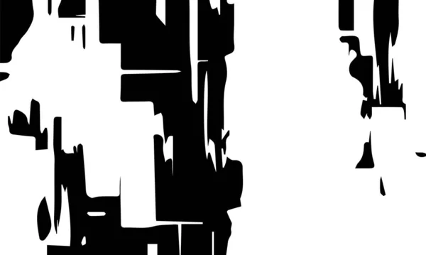 Абстрактна Гранжева Чорна Текстура Форма Плями Силуети Монохромний Векторний Фон — стоковий вектор