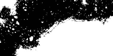 Grunge siyah dokusu. Vektör arkaplanı.