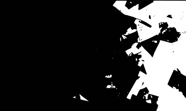 Grunge Zwarte Abstracte Vlekken Vormen Vectorachtergrond — Stockvector