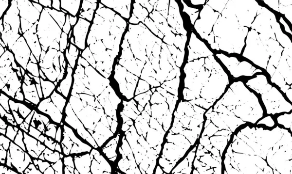 Глиняная Черная Фактура Каменных Трещин Вазочек Полосок Линий Векторный Фон — стоковый вектор