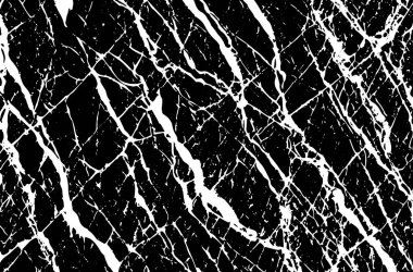 Grunge eski detaylı siyah soyut doku. Çizgiler, damarlar, çatlaklar. Vektör arkaplanı.