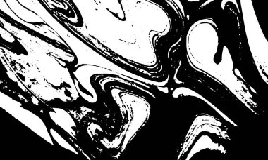 Grunge siyah soyut dokusunu detaylandırdı. Vektör arkaplanı