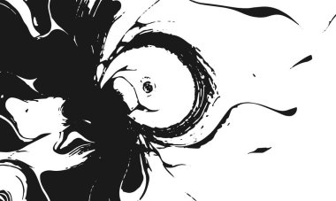 Grunge siyah soyut dokusunu detaylandırdı. Vektör arkaplanı