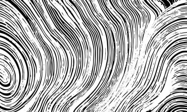 Grunge siyah soyut dokusunu detaylandırdı. Vektör arkaplanı