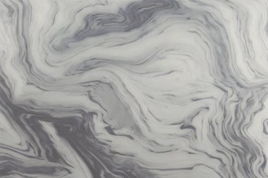 Mermer. Gri-mavi dalgalı geçişler, taş dokusu. Vektör arkaplanı.
