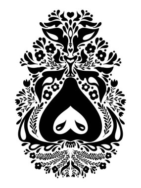 Armut. Halk Sanatı İskandinav Sanat Baskısı Norveç Duvarı Sanatı Boho Duvarı Modern Cozy Slav Ukrayna Halk Baskısı Sarılması