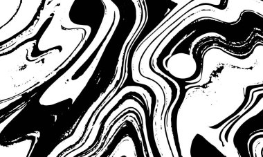 Grunge siyah soyut dokusunu detaylandırdı. Çizgiler, damarlar. Vektör arkaplanı