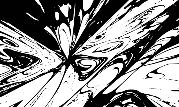 Grunge siyah soyut dokusunu detaylandırdı. Çizgiler, damarlar. Vektör arkaplanı