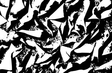 Grunge siyah soyut dokusunu detaylandırdı. Çizgiler, damarlar. Vektör arkaplanı