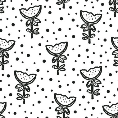 Meyve Soyut grunge dokusu biçimlendirilmiş model uyum vektörü