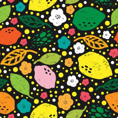 Lemon Soyut grunge dokusu biçimlendirilmiş model uyum vektörü