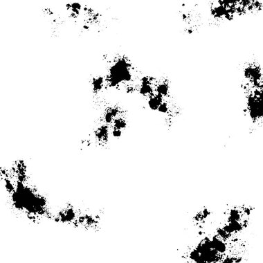 Grunge eski, detaylı siyah doku. Vektör arkaplanı