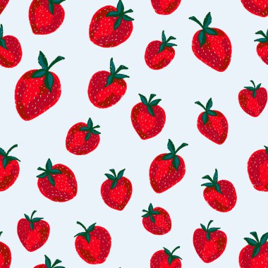 Böğürtlensiz çilek deseni. Dokulu böğürtlen. Vektör arkaplan duvar kağıdı