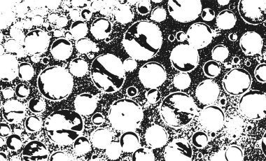 Grunge iç içe geçmiş doku, iplikler, çizgiler, tel, damarlar, monokrom. Grunge eski detaylı siyah beyaz doku. Vektör arkaplan