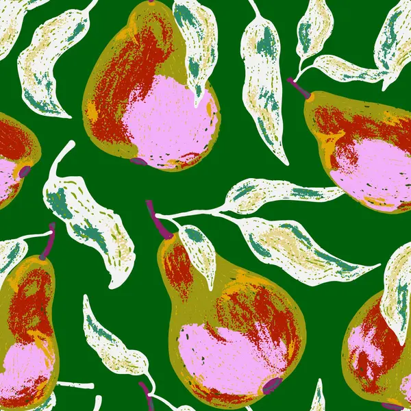 Şekillendirilmiş armutlar ve akan yapraklardan oluşan kusursuz bir desen. Sanatsal doku ve kalın şekiller onu tekstil, ambalaj, mutfak dekorasyonu ve mevsimsel tasarım projeleri için harika kılıyor..