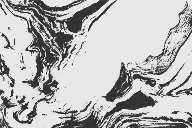 Grunge detaylı iç içe geçmiş doku, iplikler, çizgiler, tel, damarlar, monokrom. Grunge eski detaylı siyah-beyaz, gri doku. Vektör arkaplanı