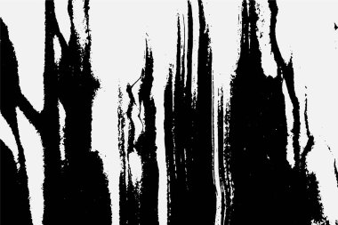 Grunge detaylı iç içe geçmiş doku, iplikler, çizgiler, tel, damarlar, monokrom. Grunge eski detaylı siyah-beyaz, gri doku. Vektör arkaplanı