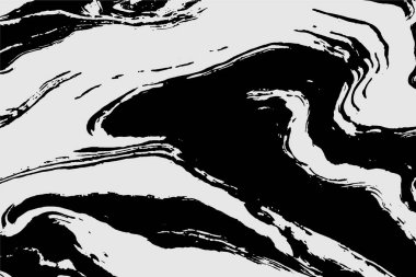 Grunge detaylı iç içe geçmiş doku, iplikler, çizgiler, tel, damarlar, monokrom. Grunge eski detaylı siyah-beyaz, gri doku. Vektör arkaplanı