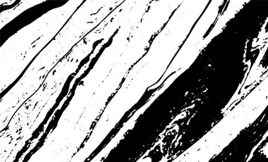 Grunge iç içe geçmiş doku, iplikler, çizgiler, tel, damarlar, monokrom. Grunge eski detaylı siyah beyaz doku. Vektör arkaplan