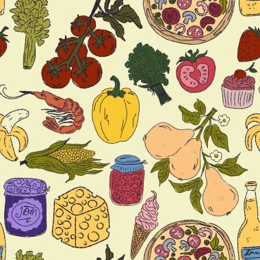 Dolce Vita koleksiyonu, Akdeniz yaşam tarzından esinlenerek canlı renk aksanlarına sahip tuhaf, pürüzsüz bir desen. El çizimi çizim biçimi