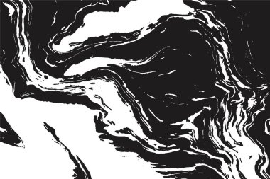 Grunge detaylı iç içe geçmiş doku, iplikler, çizgiler, tel, damarlar, monokrom. Grunge eski detaylı siyah-beyaz, gri doku. Vektör arkaplanı