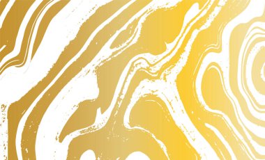 Grunge iç içe geçmiş doku, iplikler, çizgiler, teller, damarlar. Huysuz, eski, detaylı doku. Vektör arkaplanı. Whit 'e altın