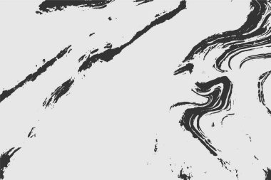 Grunge detaylı iç içe geçmiş doku, iplikler, çizgiler, tel, damarlar, monokrom. Grunge eski detaylı siyah-beyaz, gri doku. Vektör arkaplanı