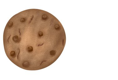 Ev yapımı çikolatalı kurabiyeler.