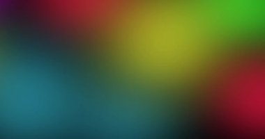 Soyut, bulanık, rengarenk, değişken arkaplan. Hareket Canlandırması.