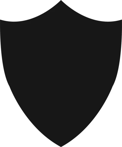 盾牌图标 保护护盾安全 徽章质量标志 标志或标志 保护和保护符号 — 图库矢量图片