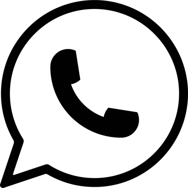 Messenger Symbol Mit Whatsapp Logo Realistisches Social Media Logo What — Stockvektor