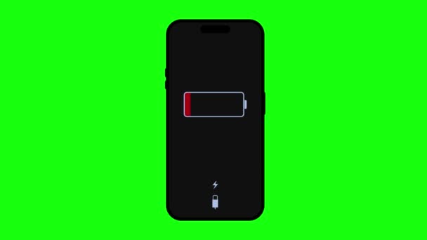 Realistische Nieuwe Apple Iphone Wordt Weergegeven Met Een Zeer Laag — Stockvideo