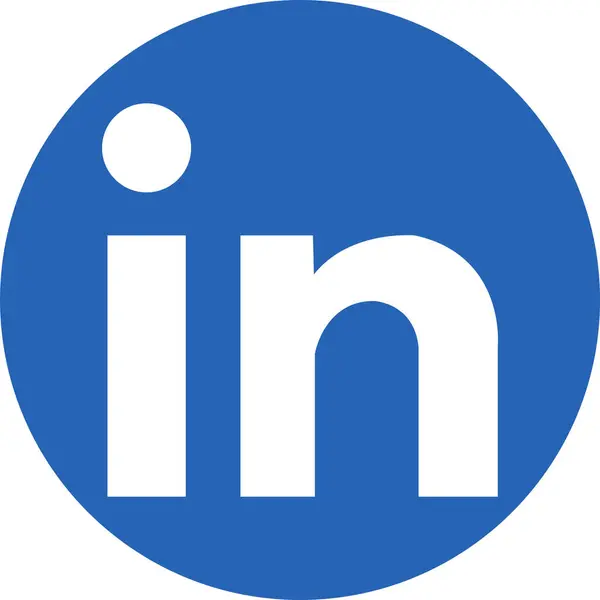 Linkedin Design Logo Zeichen Symbol Vektor Der Amerikanischen Wirtschaft Und lizenzfreie Stockillustrationen