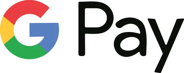 Google Pay Online Payment Methods Icon Logo Commerce Zahlungstaste Vektor Stockillustration