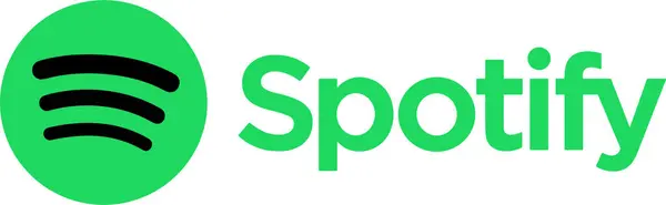 Spotify Symbol Musik App Spotify Logo Spotify Symbol Logotyp Vektorillustration Stockvektor