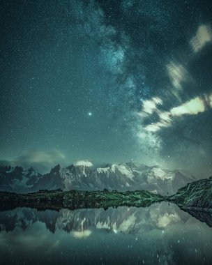 Rüya Manzarası: Alplerdeki Galaktik Yay
