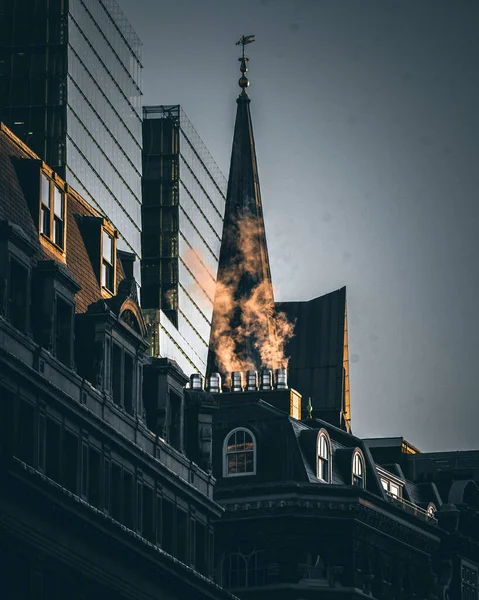 Londra Daki Binanın Mimarisi — Stok fotoğraf