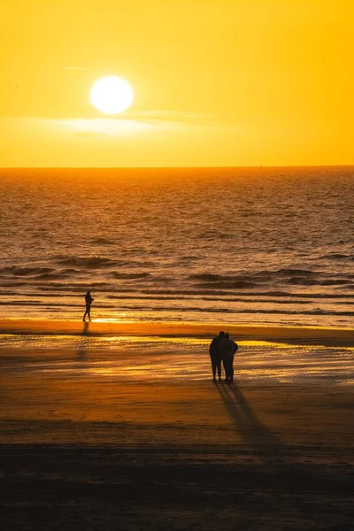 stock image Sunset and light in Bretagne of France