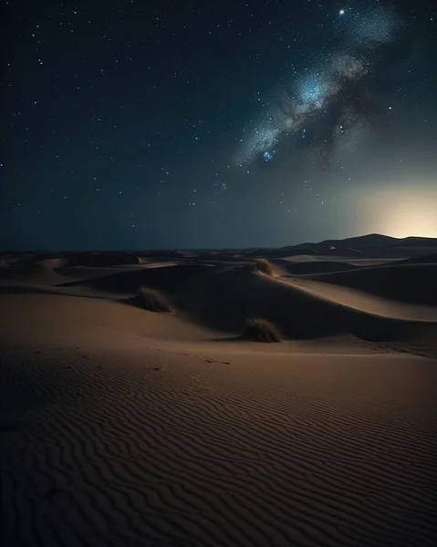 Vue Sur Les Dunes Maroc — Photo