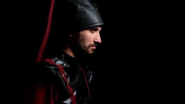 Οθωμανική Αυτοκρατορία Πολεμιστής Janissary Οθωμανός Ιππότης — Αρχείο Βίντεο