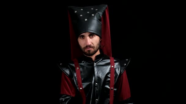 オスマン帝国の戦士ジャニサリー オスマン帝国の騎士 — ストック動画