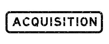 Grunge siyah satın alma sözcüğü beyaz arka planda kare kauçuk mühür damgası