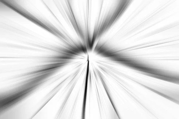 Balck Line Speed Movement Explosion Zoom Usage White Background — Stock Photo, Image