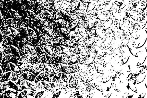 Черно Белый Фактурный Фон Вектор Использование Украшения Старения Винтажного Слоя — стоковый вектор