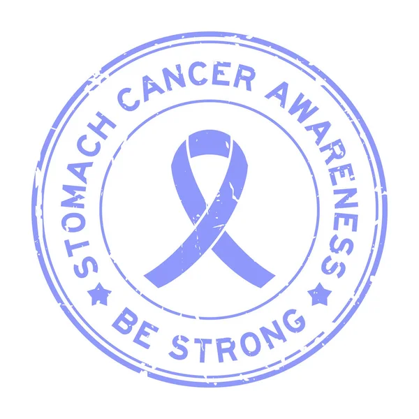 Symbol dark blue Ribbon isolated on a white background. Bowel Cancer.  National Colorectal Health Awareness Month. Stock Photo