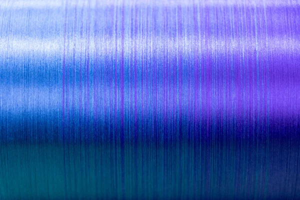 Closed Blue Violet Color Thread Textured Background Focus Center Picture — Photo