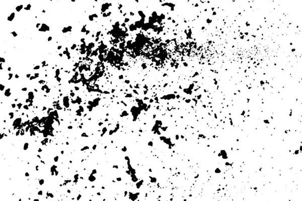 Grunge Zwart Wit Krabde Gestructureerde Achtergrond Abstracte Rommelig Noodlijdende Element — Stockvector