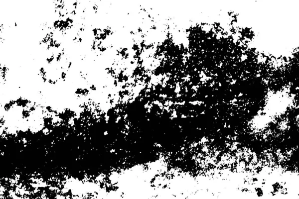 黒と白のグランジ テクスチャ背景に傷 抽象的な乱雑であって 不良の要素 ベクトル — ストックベクタ